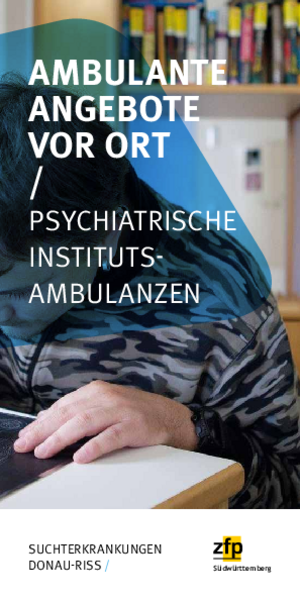 Ambulanz Suchterkrankungen Donau-Riss Folder