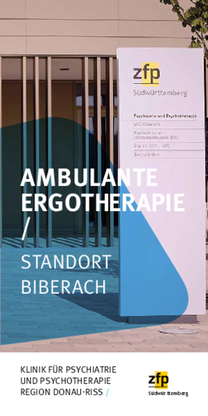 Flyer Ambulante Ergotherapie Biberach