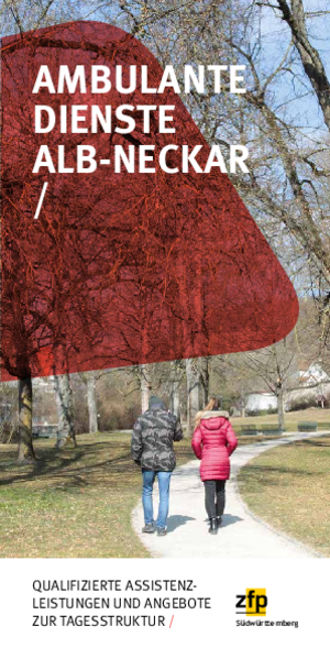 Ambulante Dienste Alb-Neckar Flyer