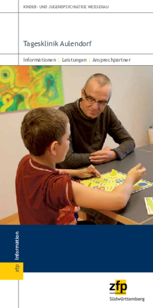 Tagesklinik für Kinder- und Jugendpsychiatrie Aulendorf Flyer