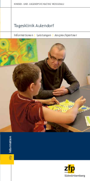 Tagesklinik für Kinder- und Jugendpsychiatrie Aulendorf Flyer