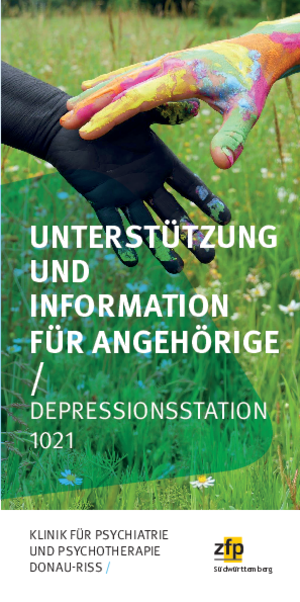 Unterstützung und Information für Angehörige - Depressionsstation 1021