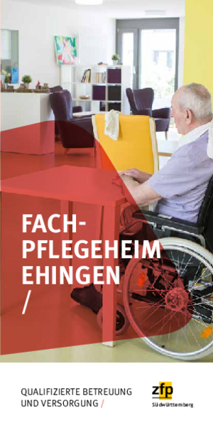 Fachpflegeheim Ehingen Flyer