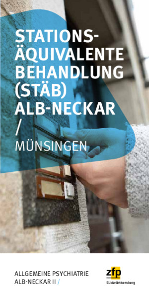 Stationsäquivalente Behandlung Ehingen Flyer