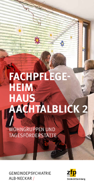 Fachpflegeheim Aachtalblick Zwiefalten Flyer