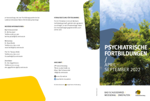 Aktuelles Programm Psychiatrische Fortbildungen