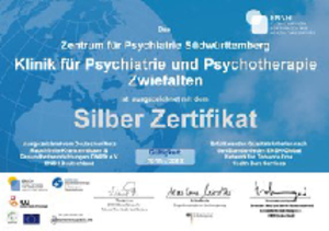 Zertifikat Klinik Zwiefalten