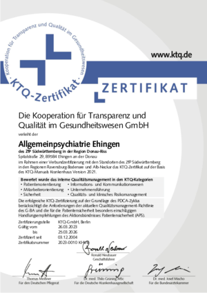Allgemeinpsychiatrie Ehingen