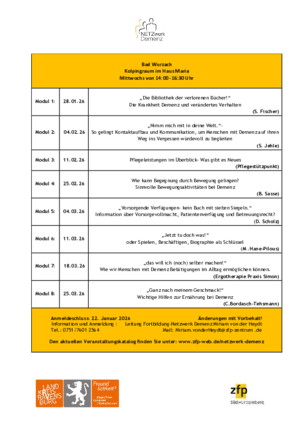 Veranstaltungen in Bad Wurzach