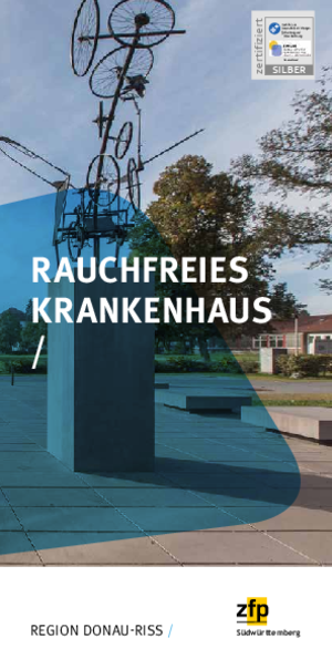 Folder Rauchfreies Krankenhaus Donau-Riss