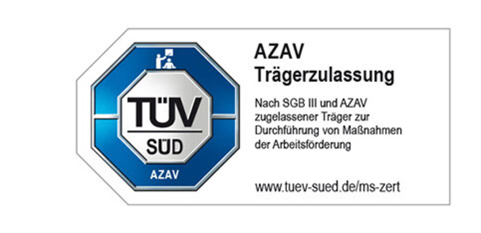 AZAV TRägerzulassung AZAV Siegel Trägerzulassung