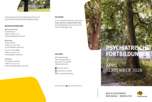 Aktuelles Programm Psychiatrische Fortbildungen