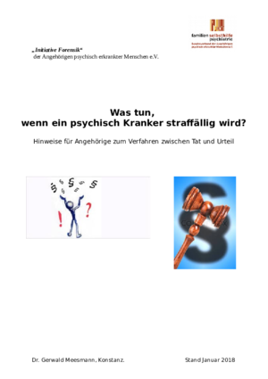 Hinweise zum Verfahren zwischen Tat und Urteil